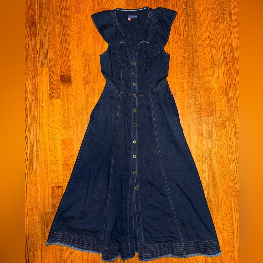 ANTHROPOLOGIE / PILCRO DENIM DRESS
